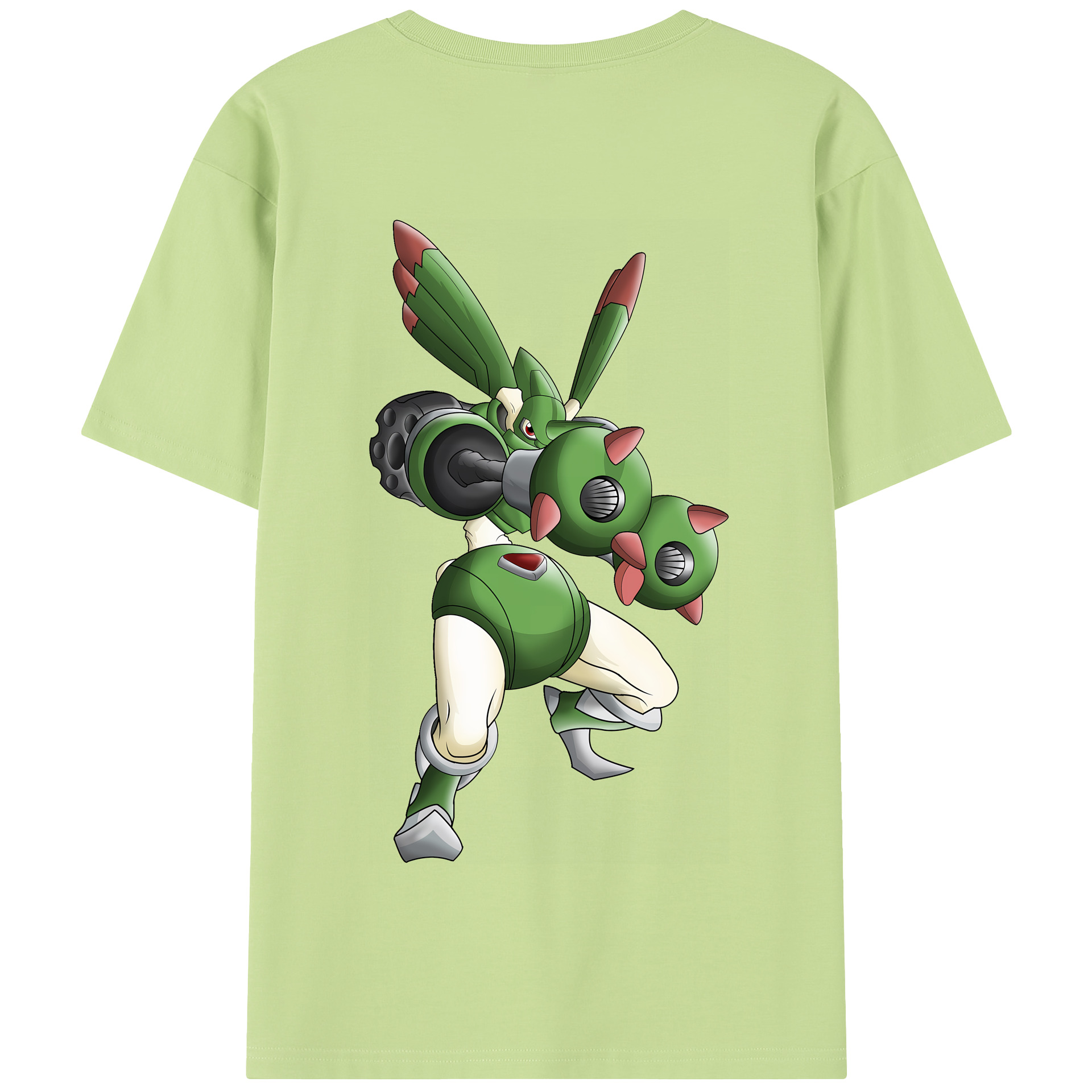 （画像用） Digimon デジタルモンスター/デジモン 綿100％半袖Tシャツ（背面プリント）